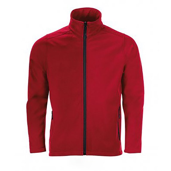 SOLS Mens Race Full Zip Water Repellent Softshell Jacket