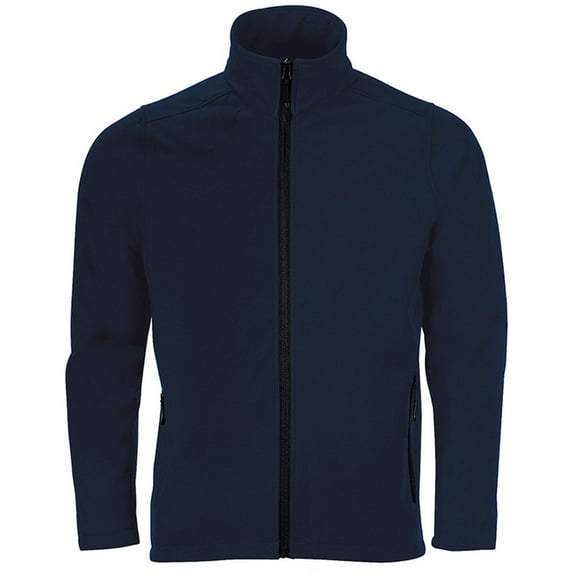 SOLS Mens Race Full Zip Water Repellent Softshell Jacket