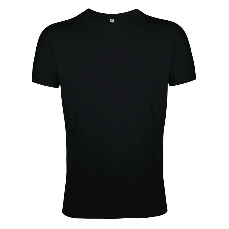 SOLS Mens Regent Slim Fit Short Sleeve T Shirt Walmart