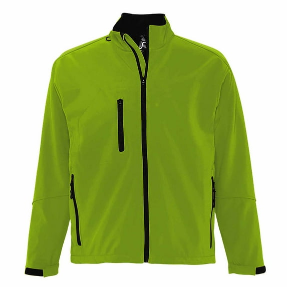 SOLS Mens Relax Soft Shell Jacket (Breathable, Windproof And Water Resistant)