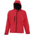 thumbnail image 1 of SOLS Mens Replay Hooded Soft Shell Jacket (Breathable, Windproof And Water Resistant), 1 of 5