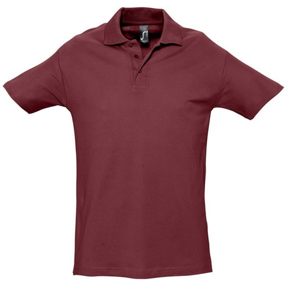 SOLS Mens Spring II Short Sleeve Heavyweight Polo Shirt