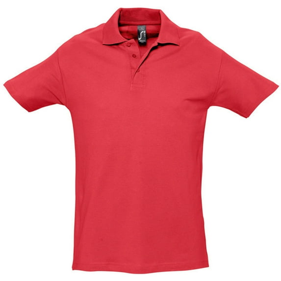 SOLS Mens Spring II Short Sleeve Heavyweight Polo Shirt
