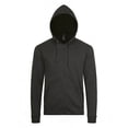 thumbnail image 1 of SOLS Mens Stone Zip Up Plain Hoodie, 1 of 5