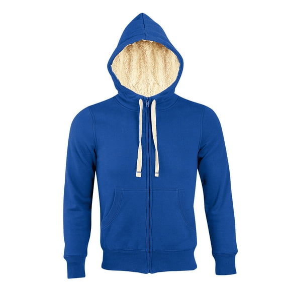 SOLS Sherpa Zip-Up Hooded Sweatshirt / Hoodie
