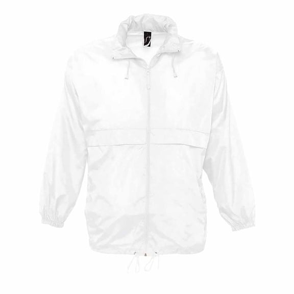 SOLS Surf Windbreaker Lightweight Water Resistant Anorak Jacket
