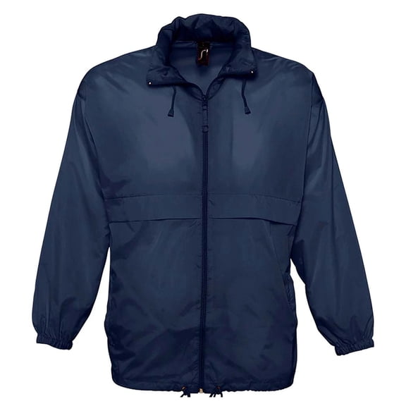 SOLS Surf Windbreaker Lightweight Water Resistant Anorak Jacket