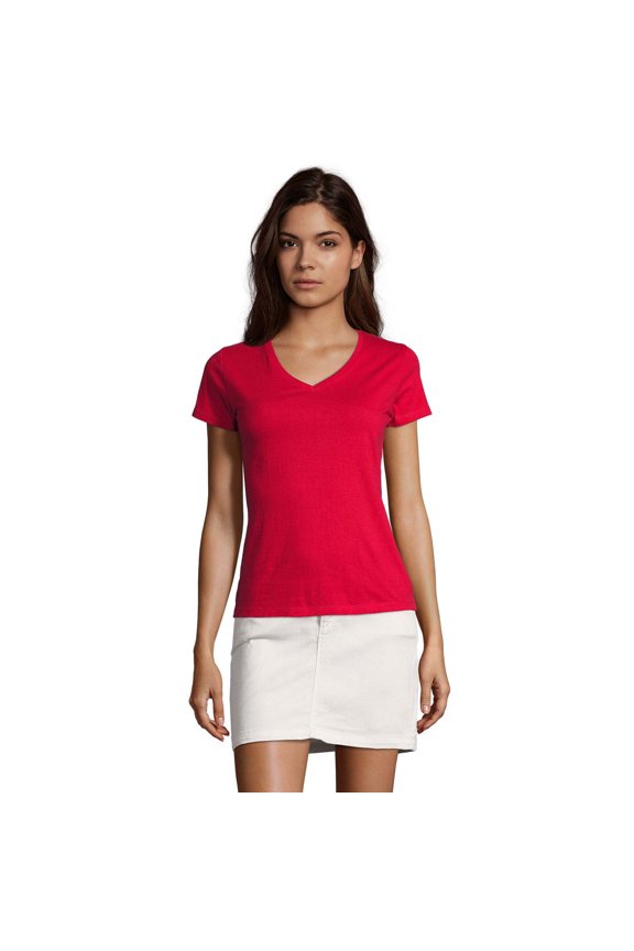 SOLS Womens Imperial V Neck T-Shirt