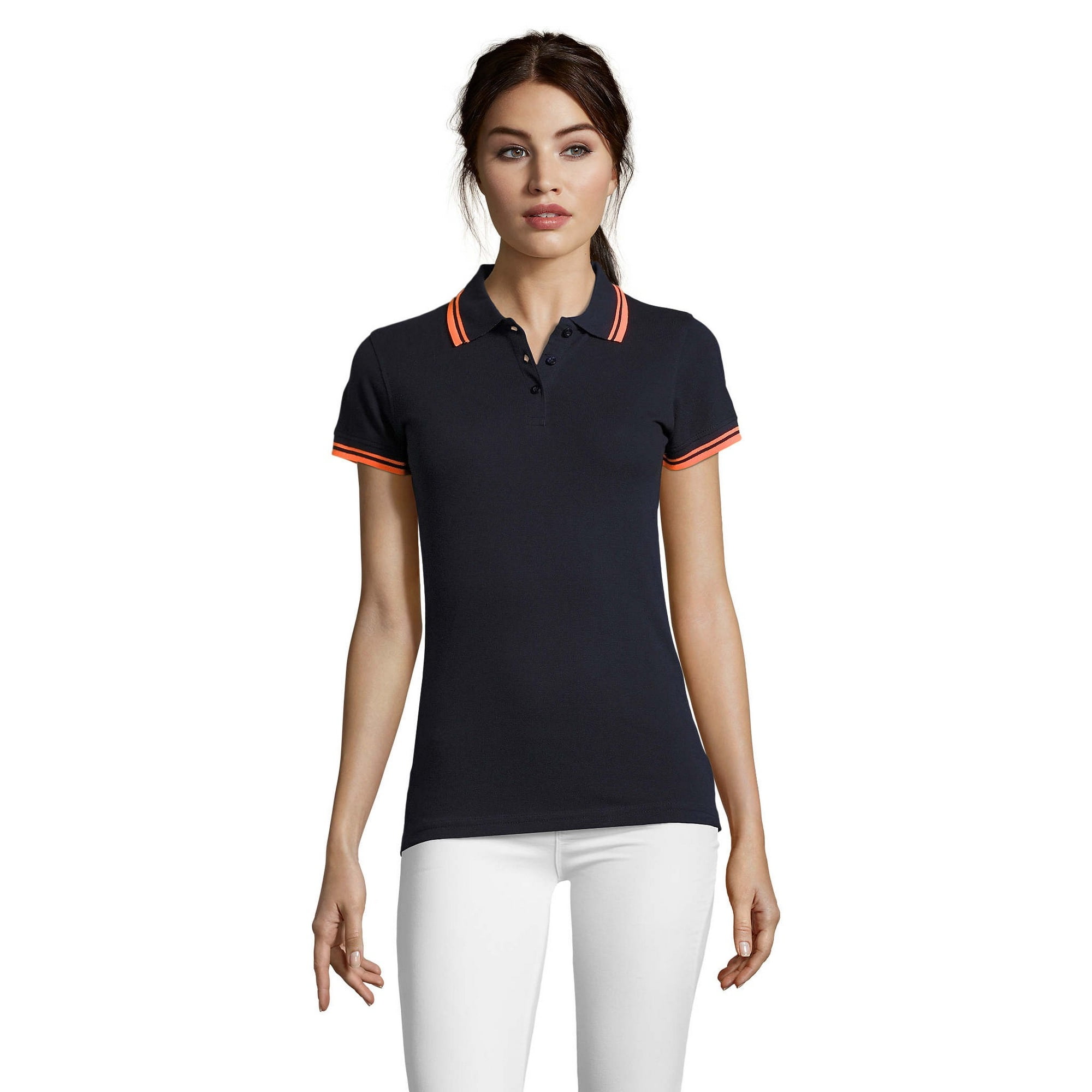 Ladies Short Sleeve Pique Polo