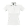 thumbnail image 1 of SOLS Womens People Pique Short-Sleeved Polo Shirt, 1 of 5