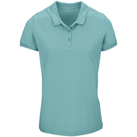 SOLS Womens Planet Piqué Natural Polo Shirt