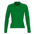 thumbnail image 1 of SOLS Womens Podium Cotton Pique Long-Sleeved Polo Shirt, 1 of 4