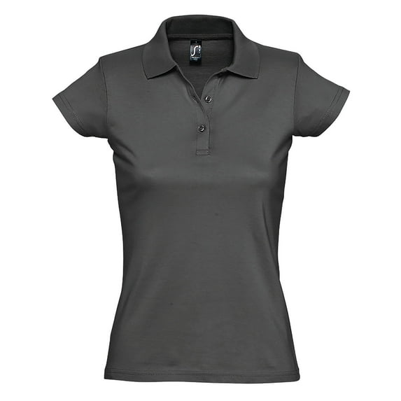 SOLS Womens Prescott Short Sleeve Jersey Polo Shirt