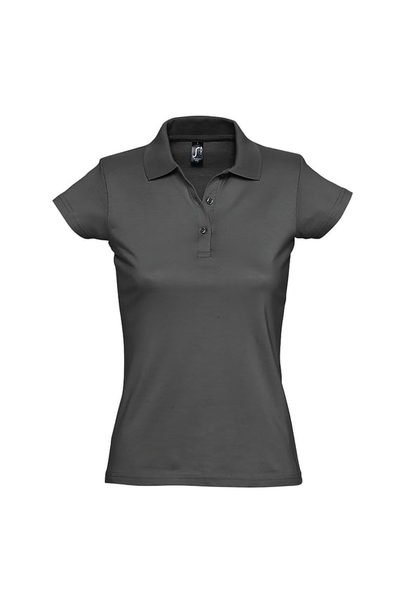 SOLS Womens Prescott Short Sleeve Jersey Polo Shirt