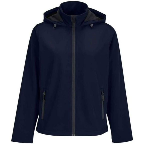 SOLS Womens Race Hooded Soft Shell Jacket