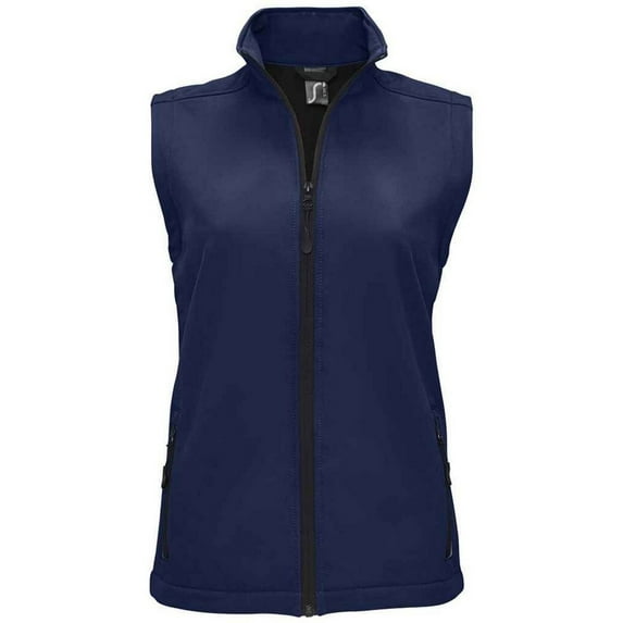 SOLS Womens Race Softshell Vest