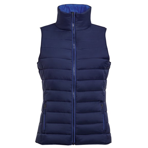 SOLS Womens Wave Padded Water Repellent Bodywarmer/Gilet