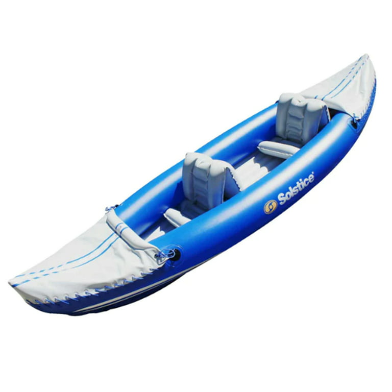 SOLSTICE Rogue 1 to 2 Person Inflatable Fishing Kayak Boat For