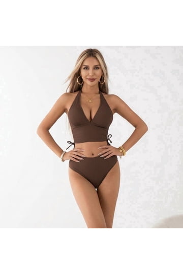 dress tankini black high neck for 15 dollars La Blanca Island Goddess High Neck Keyhole Tankini Top - Black Size 20W