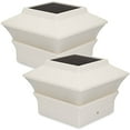 thumbnail image 1 of SOLVAO Solar Post Cap Lights (2 Pack) | 4x4 Waterproof LED | Warm White | Outdoor Fence & Deck, 1 of 10