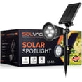 thumbnail image 1 of SOLVAO Solar Spot Light for Flags and Uplighting, 4 LED Outdoor Solar Spotlight, 1 of 10