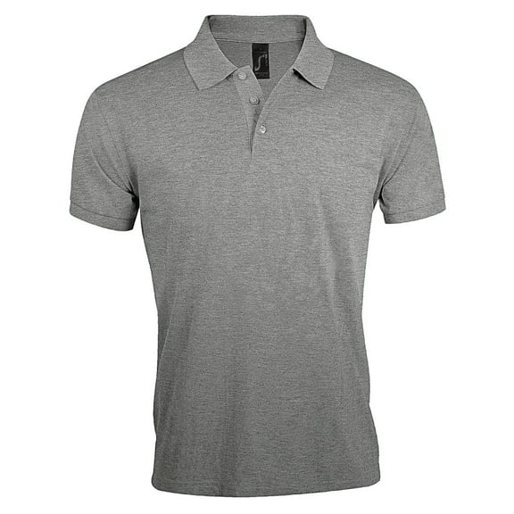 SOLs Mens Prime Pique Plain Short Sleeve Polo Shirt