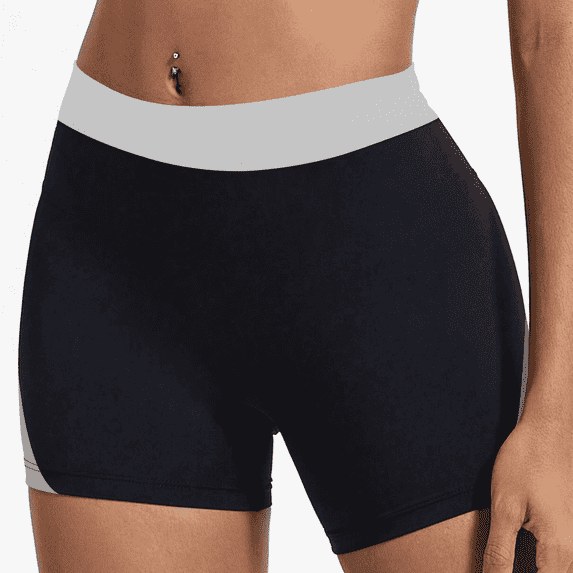 SOMER Biker Womens Gym Shorts Lightweight Slim Fit Tummy Workout Shorts for Yoga Dance Running