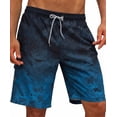 thumbnail image 1 of SOMER Men's Swim Trunks Long Bathing Suits with Mesh Lining and Pockets Quick Dry Beach Board Shorts, 1 of 10