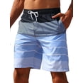 thumbnail image 1 of SOMER Men's Swim Trunks Long Bathing Suits with Mesh Lining and Pockets Quick Dry Beach Board Shorts, 1 of 5