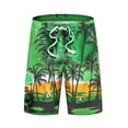 thumbnail image 1 of SOMER Men's Swim Trunks Long Bathing Suits with Mesh Lining and Pockets Quick Dry Beach Board Shorts, 1 of 9