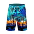 thumbnail image 1 of SOMER Men's Swim Trunks Long Bathing Suits with Mesh Lining and Pockets Quick Dry Beach Board Shorts, 1 of 8
