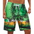 thumbnail image 1 of SOMER Men's Swim Trunks Long Bathing Suits with Mesh Lining and Pockets Quick Dry Beach Board Shorts, 1 of 10