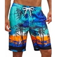 thumbnail image 1 of SOMER Men's Swim Trunks Long Bathing Suits with Mesh Lining and Pockets Quick Dry Beach Board Shorts, 1 of 7