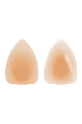 Sticky Bras Invisible Silicone Nipple Covers for Women Reusable Anti-Convex Strapless Bras for Women Triangle Comfort Light Adhesive Bra