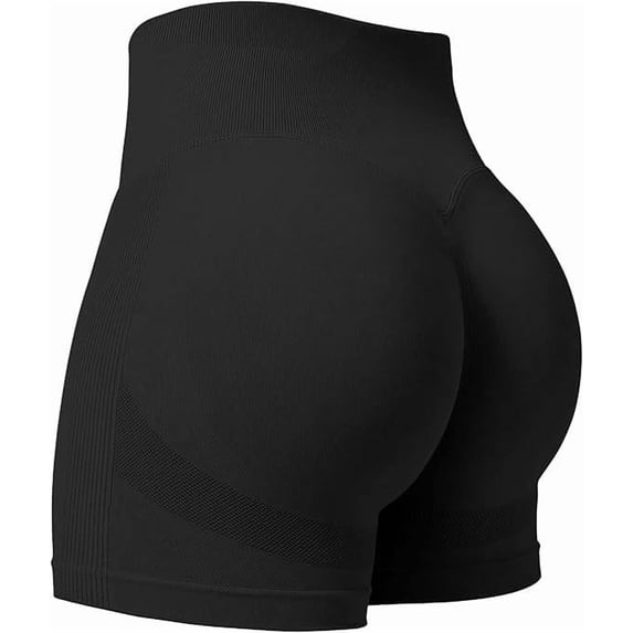 SOMER Women Gym Shorts Workout Biker Shorts Yoga Booty Shorts Scrunch Butt Lifting Seamless Shorts