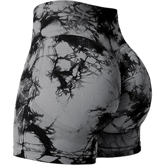 SOMER Women Gym Shorts Workout Biker Shorts Yoga Booty Shorts Scrunch Butt Lifting Seamless Shorts