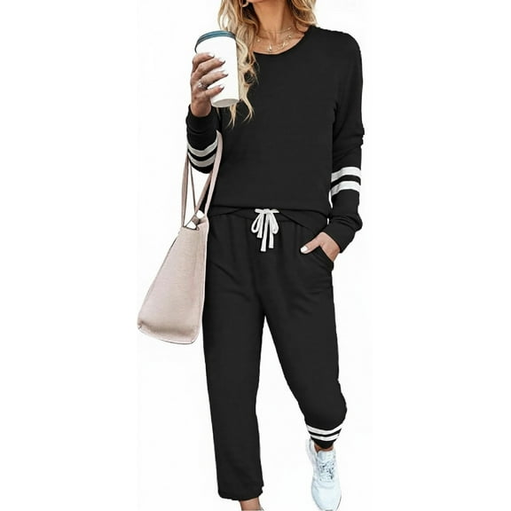 SOMER 2 Piece workout Lounge Sets for Women Travel Sweatsuits Fall Outfits Loungewear Matching Clothing Set 2025