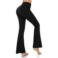thumbnail image 1 of SOMER Women's Leggings Yoga Pants V Crossover High Waisted Flare Leggings Casual Bootleg Workout Pants XL, 1 of 6