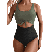 Swimsuits Sides Cut Out Stylish Women's Bathing Suits