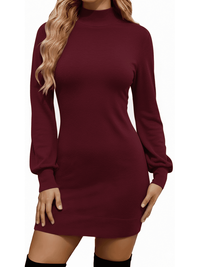 SOMER Sweater Dress, Fall Winter Wedding Guest Dresses for Women
