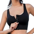 thumbnail image 1 of SOMER Women's Sports Bras Zip Front High Support Wireless Padded Strappy Athletic Yoga Workout Bra, 1 of 6