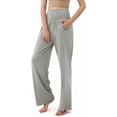 thumbnail image 1 of SOMER Women's Wide Leg Palazzo Lounge Pants with Pockets Light Weight Loose Comfy Casual Pajama Pants, 1 of 9