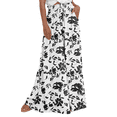 thumbnail image 1 of SOMER Women’s Wide Leg Pants High Waisted Palazzo Flowy Floral Print Casual Lounge Trousers with Pockets Beach Vacation Spring Summer 2026, 1 of 9