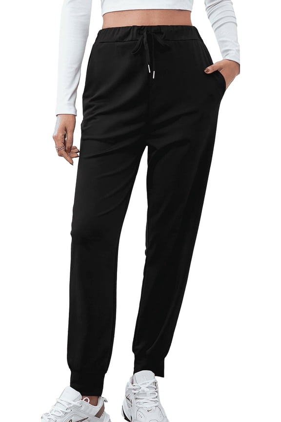 Women's Sweatpants Joggers Pants Comfy Lounge Athletics Yoga Pajama Pants with Pockets,Polyester Fiber