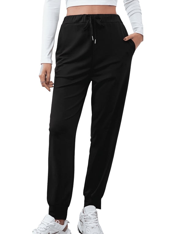 Women's Sweatpants Joggers Pants Comfy Lounge Athletics Yoga Pajama Pants with Pockets,Polyester Fiber