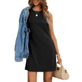 thumbnail image 1 of SOMER Womens Summer Dresses Sleeveless Sundresses Tank Dress Casual Fashion Beach Vacation Outfits 2026 Black, 1 of 6
