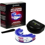 SOMNOS ANTI SNORE MOUTHGUARD SIZE MEDIUM BRUXISM OPENS AIRWAYS FOR A GOOD NIGHTS SLEEP