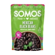 SOMOS Mexican Black Beans, 10 oz Pouch