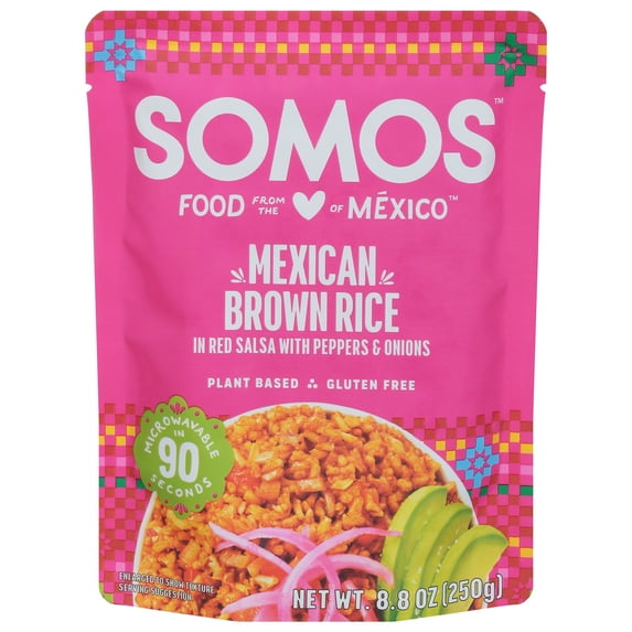 Somos Mexican Brown Rice, 8.8 oz Pouch