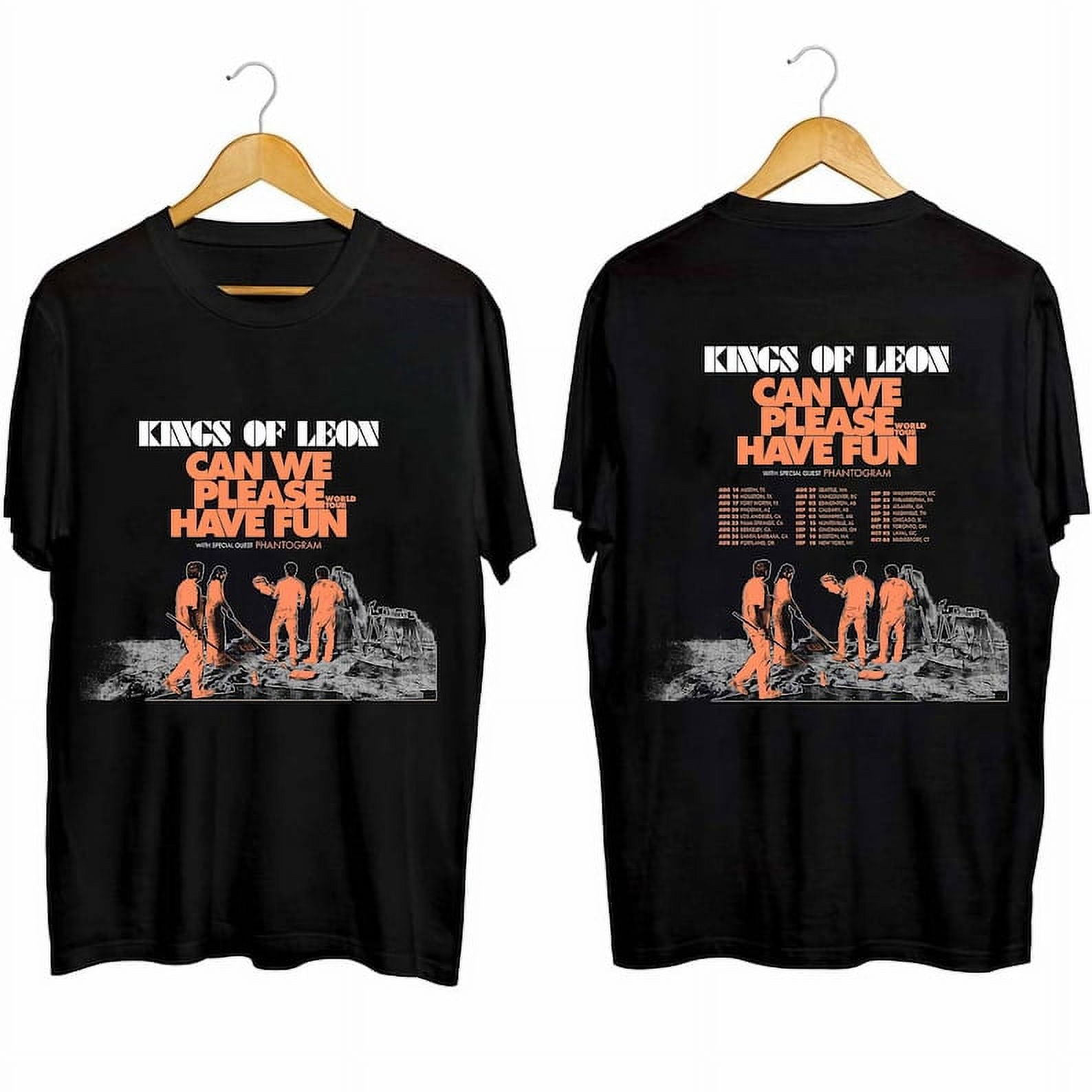 SON LUXURY Kings Of Leon Can We Please Have Fun US Tour 2024 Shirt